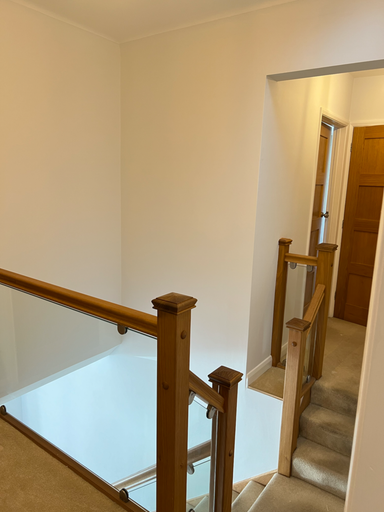 Stairwell decorating 